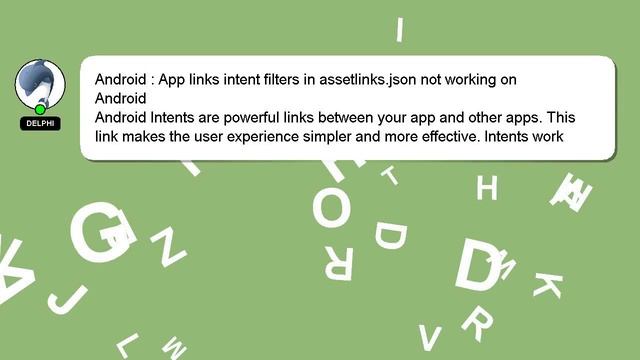 Android : App links intent filters in assetlinks.json not working on Android смотреть онлайн