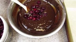 Брауни с вишней. Восхитительный шоколадный десерт!