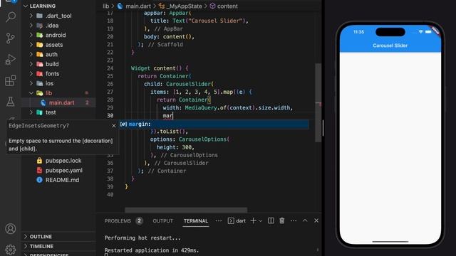Creating Dynamic Carousel Slider in Flutter: A Step-by-Step Guide ! смотреть онлайн