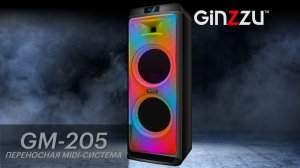 Обзор на ЛУЧШУЮ музыкальную Midi систему от GINZZU. Model: GM-205. Color Party NEW!!!