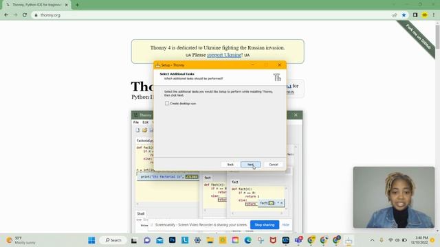 Downloading Thonny Text Editor for Python Programming смотреть онлайн