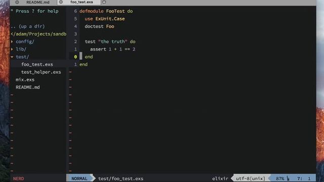 Elixir initial project setup смотреть онлайн