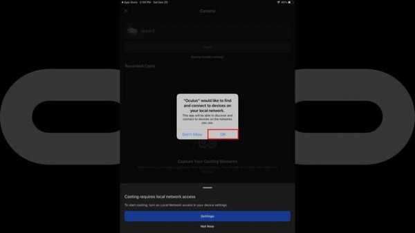 How to Cast Oculus Quest 2 to iPhone, iPad or Android Screen