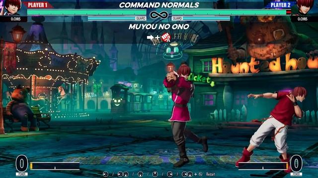 The King of Fighters XV - Team Awakened Orochi - Move List смотреть онлайн