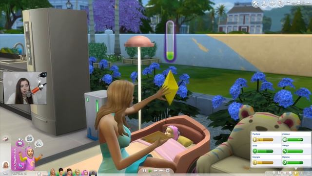 THE SIMS 4 CHALLENGE 100 DZIECI #119 TATA WAMPIR смотреть онлайн