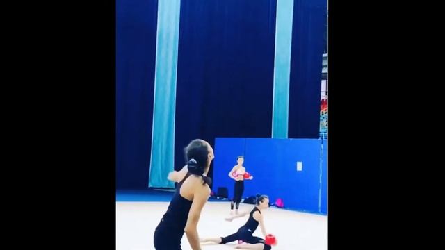 09 08 19 Тренировка сборной Узбекистана Художественная гимнастика смотреть онлайн