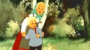 Веселая игра с Бабой Ягой.