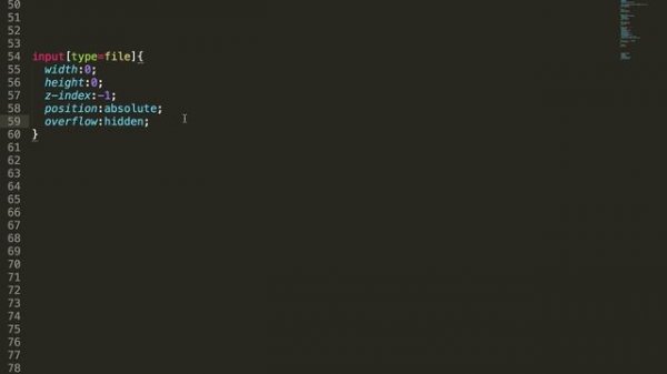 How to hide file input button | How to style file input button | HTML & CSS