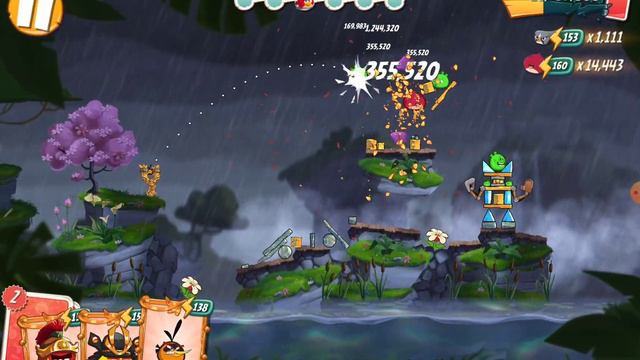 Angry Birds 2 AB2 4-5-6 Daily Challenge - 2021/05/16 for extra Terence card смотреть онлайн