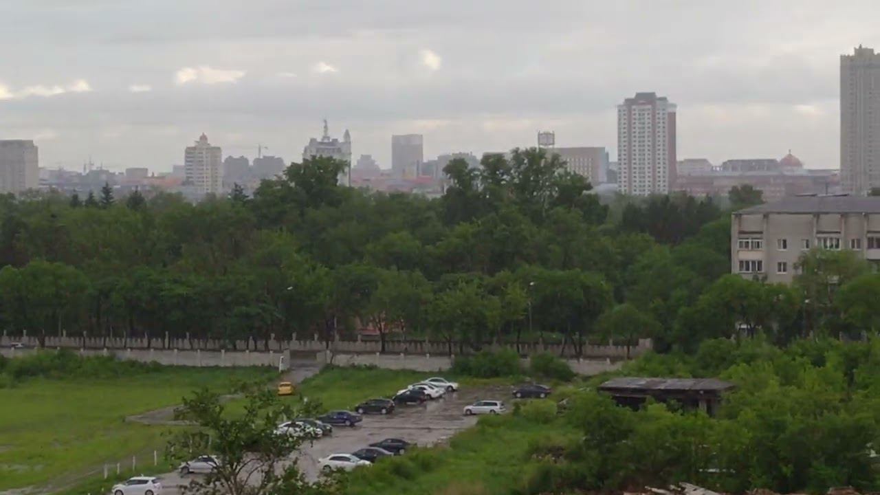 Благовещенск, вид из дома Зейская 323 смотреть онлайн