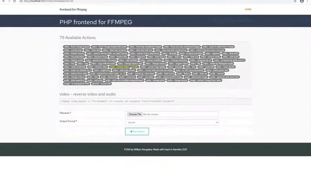 Frontend for ffmpeg in PHP (Final) смотреть онлайн