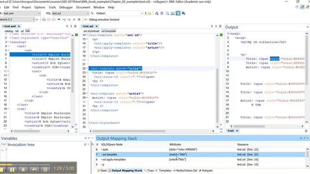 XSLT-debugger-in-Oxygen смотреть онлайн