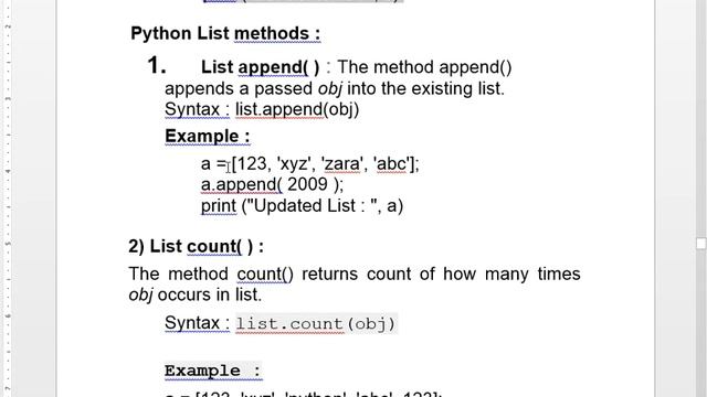 Online Core Python Programming (Python LIST Datatypes )DAY -10 #SARVAVASI смотреть онлайн
