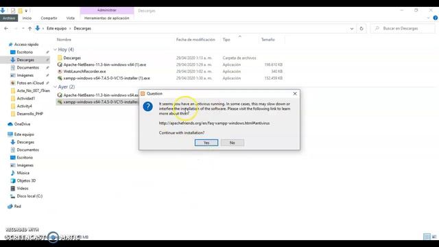 Desarrollo WEB con PHP COD: 2101301 Instalacion NetBeans y Xampp Abril 2020 смотреть онлайн