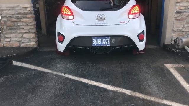 2014 Hyundai Veloster Turbo w/ Muffler Delete смотреть онлайн