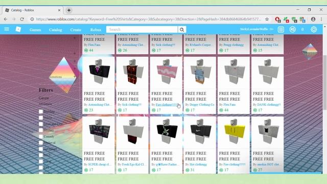 Aesthetic Roblox Character With NO Robux Part 1 смотреть онлайн