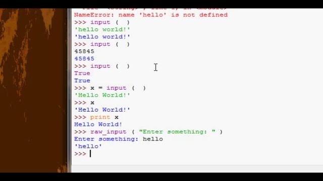 Python Tutorial #4 - Input - Part 1 смотреть онлайн