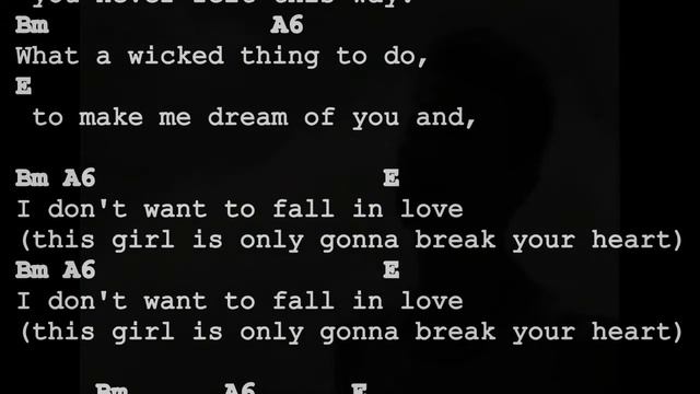 Chris Isaak - Wicked Game (chords for smartphone) lyrics смотреть онлайн