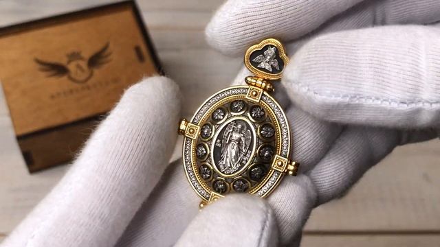 Ангел Хранитель. Голгофа. Господь Вседержитель. Толгская икона Божией Матери. Мощевик. смотреть онлайн