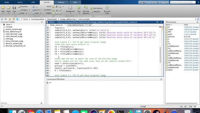 Image Deblurring | Matlab Code смотреть онлайн