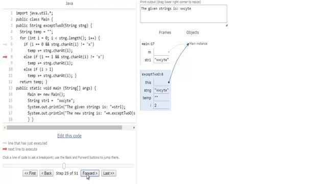 w3resource.com: Java String Exercise-67 смотреть онлайн