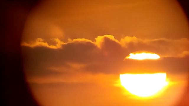 Закат в телескоп )) смотреть онлайн