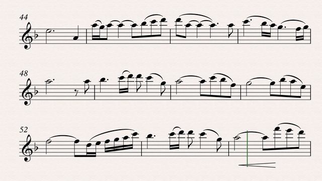 Waignein "Jazz from 5 to 8" - видео-минусовка и ноты для саксофона-альта, быстрые темпы смотреть онлайн