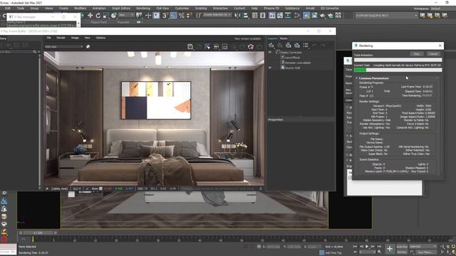Tест видеокарты RTX 3070, V-ray GPU