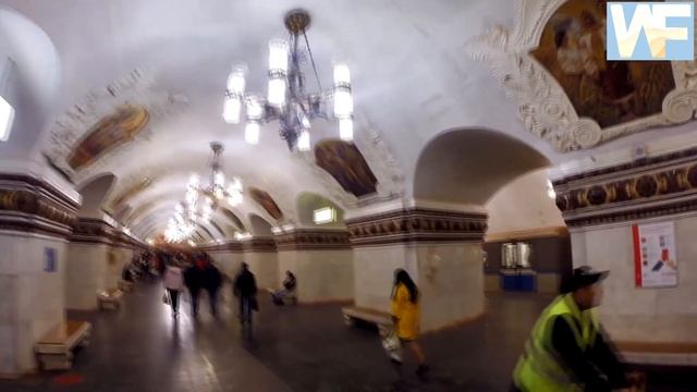 The most beautiful stations of Moscow metro. смотреть онлайн