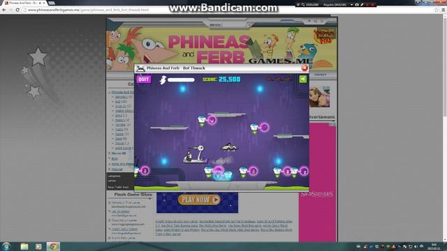 Phineas and Ferb Games: Bot Thwack with Agent P смотреть онлайн