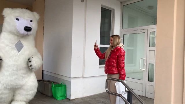 Медведь на день рождения Москва ?❄️ смотреть онлайн