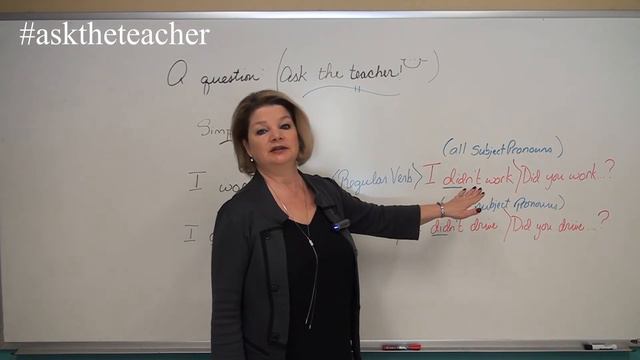 Ask the teacher - simple past & 2 kinds of verbs смотреть онлайн