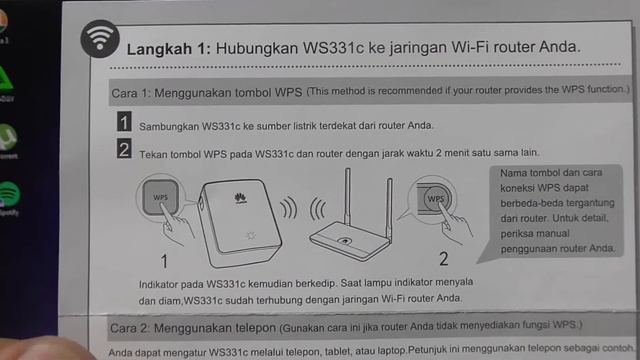 Unboxing+setup Huawei Wirelles Router Range Extender WS331C INDONESIA