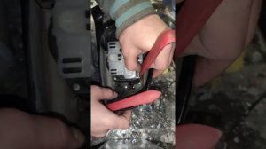 Снятие накладки зеркала Nissan Teana J32