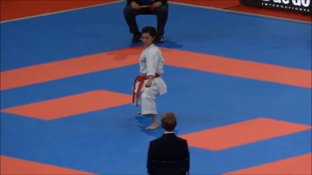 Kata SEIENCHIN By Rika Usami - 21st WKF World Karate Championships