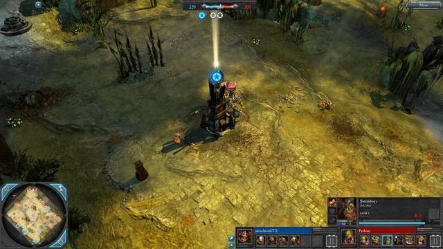 Warhammer 40k Fathom (WB) vs Mink (CL) Dawn of War 2 Retribution (Elite Mod 2.9.8.1) смотреть онлайн