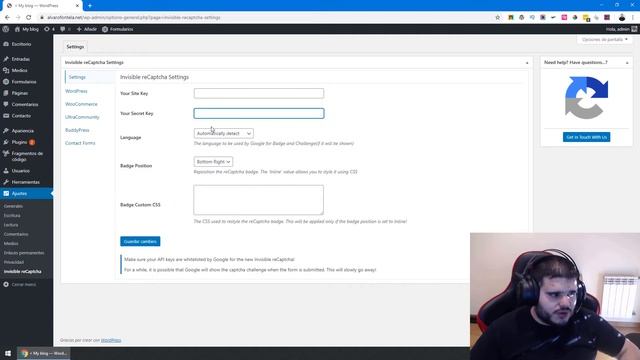 Google Recaptcha v3: Cómo proteger Contact Form 7 del spam automático смотреть онлайн