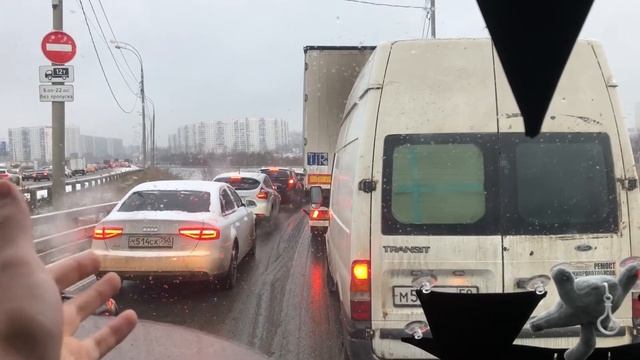 Рабочие будни#1 Злощастный съезд с м-4 смотреть онлайн