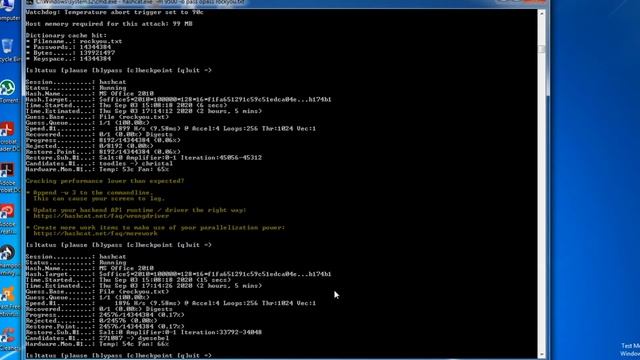 Hashcat 6 excel password cracked tutorial смотреть онлайн