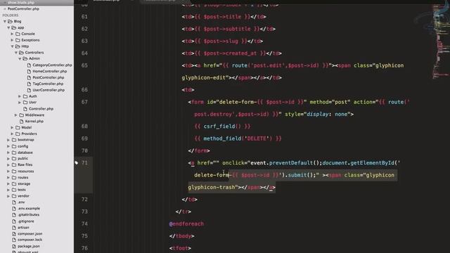 Laravel - Create Blog and Admin Panel | CRUD for Category and Tags #10 смотреть онлайн