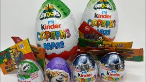 Продолжаю собирать серии киндер сюрпризов