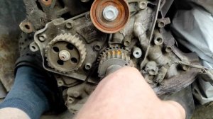 4а 7а 3S 5S как снять шестерню коленвала