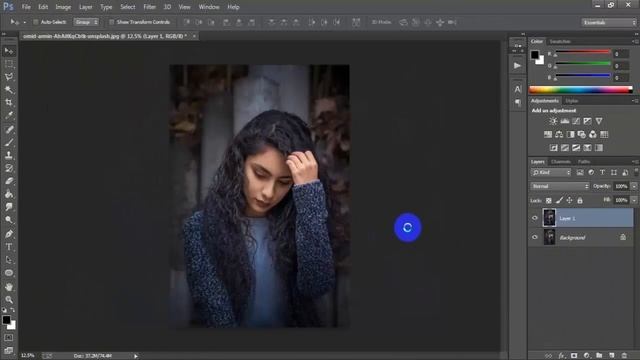 Photoshop Portrait Editing Tutorial | Camera Raw Effect 2020 смотреть онлайн