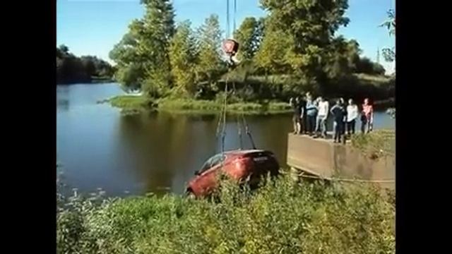 Подъём из воды BMW X6 смотреть онлайн