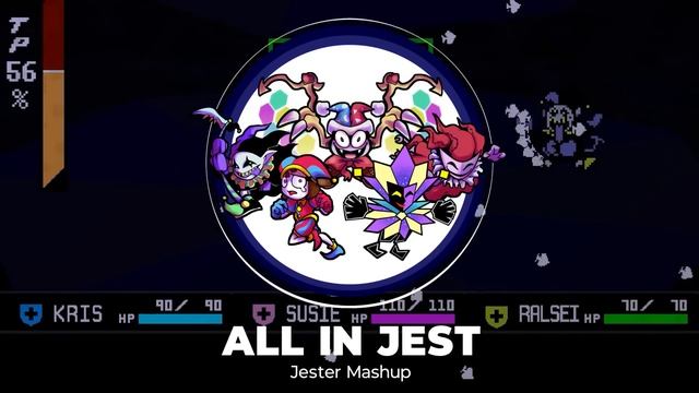 All In Jest - Jester MASHUP (Pomni X Jevil X Dimentio X Marx X Gourmet)