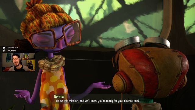 Psychonauts 2 Let's Play - Part 1 - The Intern (Full Playthrough / Walkthrough) смотреть онлайн