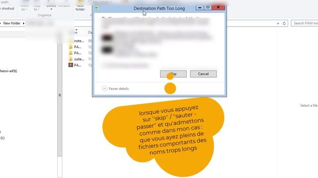 tuto petite astuce en cas de problème avec les noms de fichiers trops longs смотреть онлайн