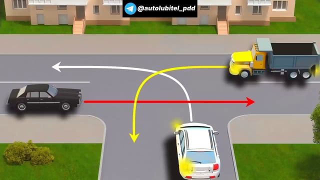 Кто за кем проедет этот перекресток? смотреть онлайн