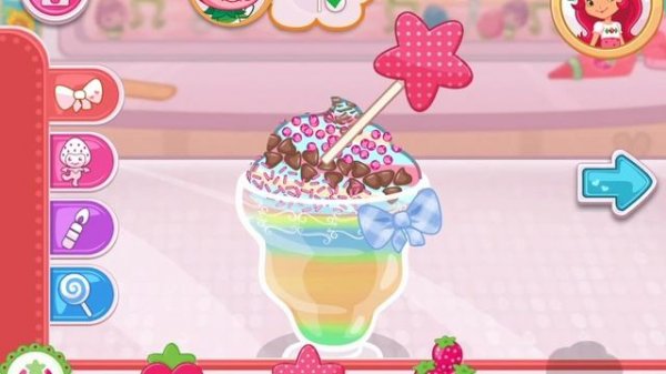 Strawberry Shortcake Bake Shop - Chocolicious Cake - Fun Cooking Games for Kids