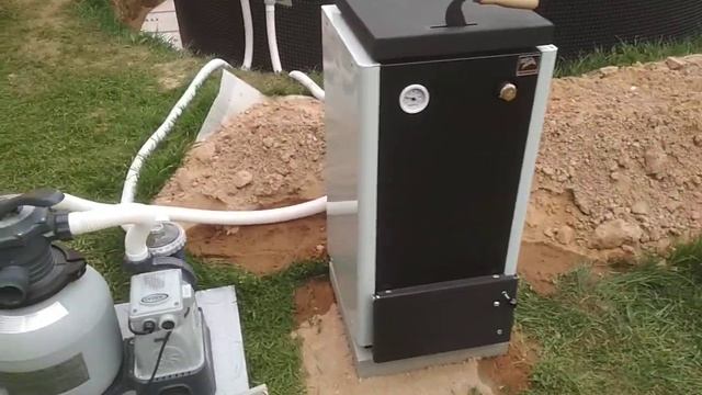 Нагрев воды в бассейне котлом смотреть онлайн